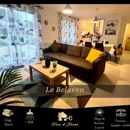 Le Belaven, Neuf, Cosy, Terrasse, Jardin, Kerfany Plage, 1 A 6 Pers Moëlan-sur-Mer Exterior foto