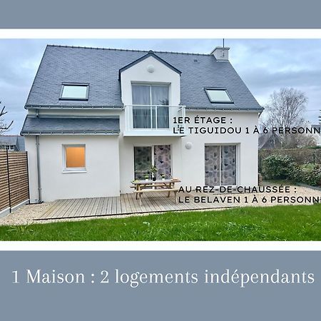 Le Belaven, Neuf, Cosy, Terrasse, Jardin, Kerfany Plage, 1 A 6 Pers Moëlan-sur-Mer Exterior foto