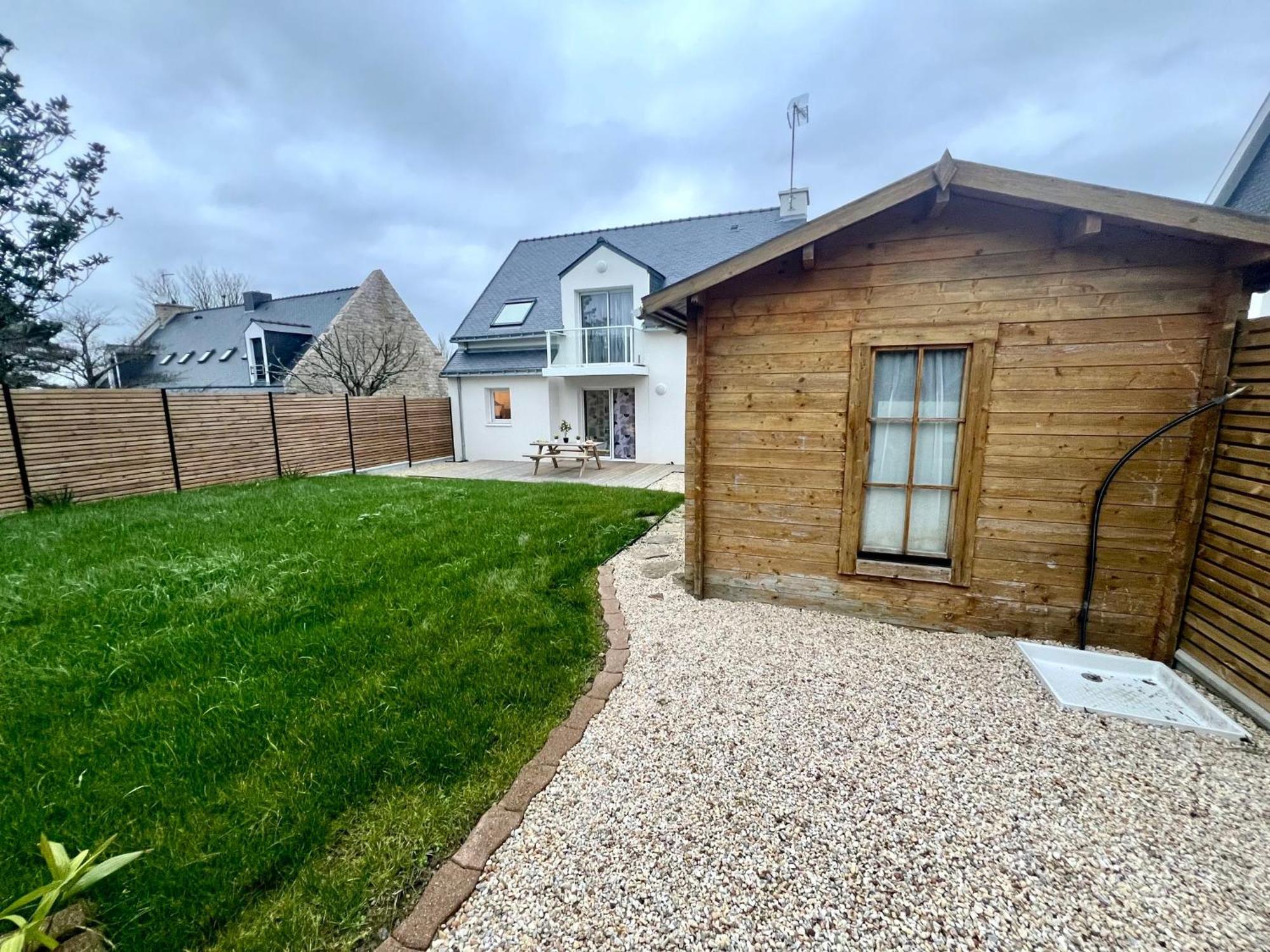 Le Belaven, Neuf, Cosy, Terrasse, Jardin, Kerfany Plage, 1 A 6 Pers Moëlan-sur-Mer Exterior foto